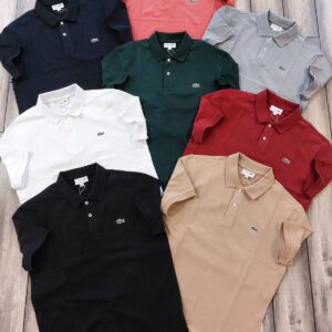 First Copy Lacoste Premium Men’s Polo T-Shirt for Men | Classic Fit