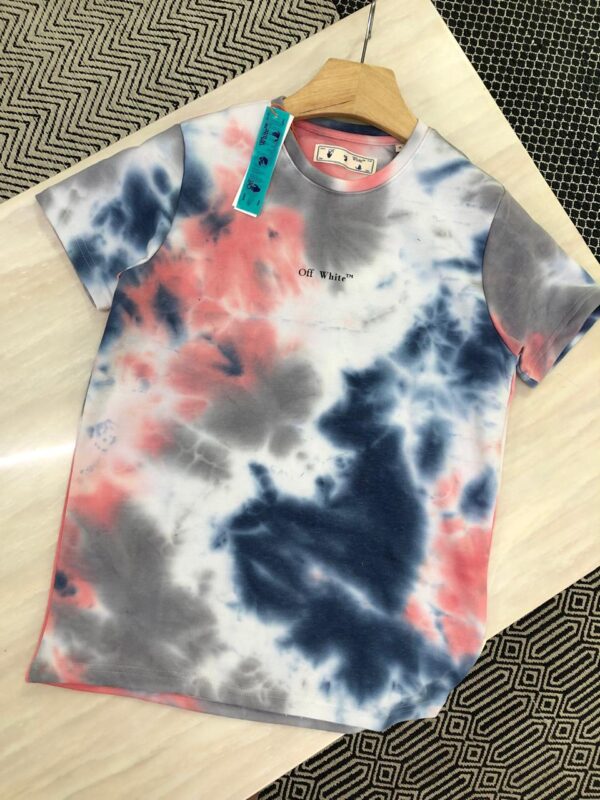 First Copy Off-White Premium Tie & Dye Oversized T-Shirt - Image 7
