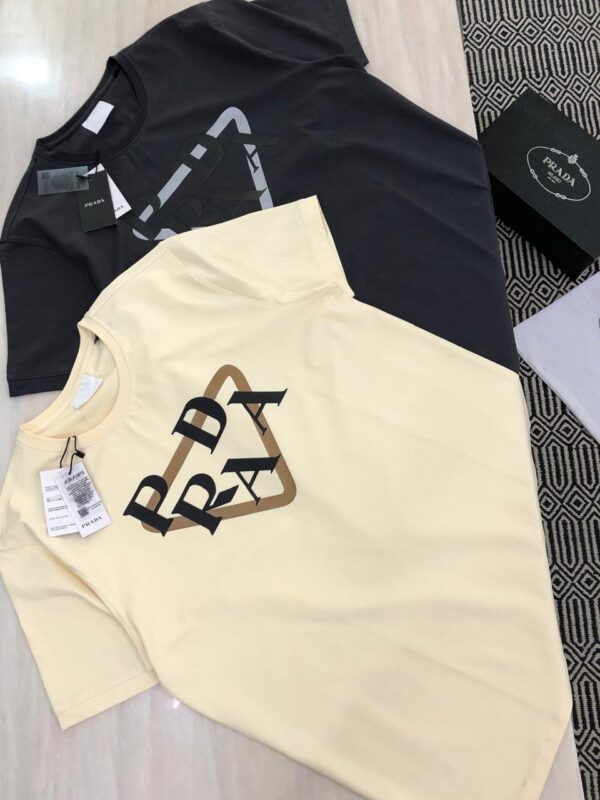 First Copy Prada Very Premium Crew Neck T-Shirt | Luxury Streetwear - Image 4