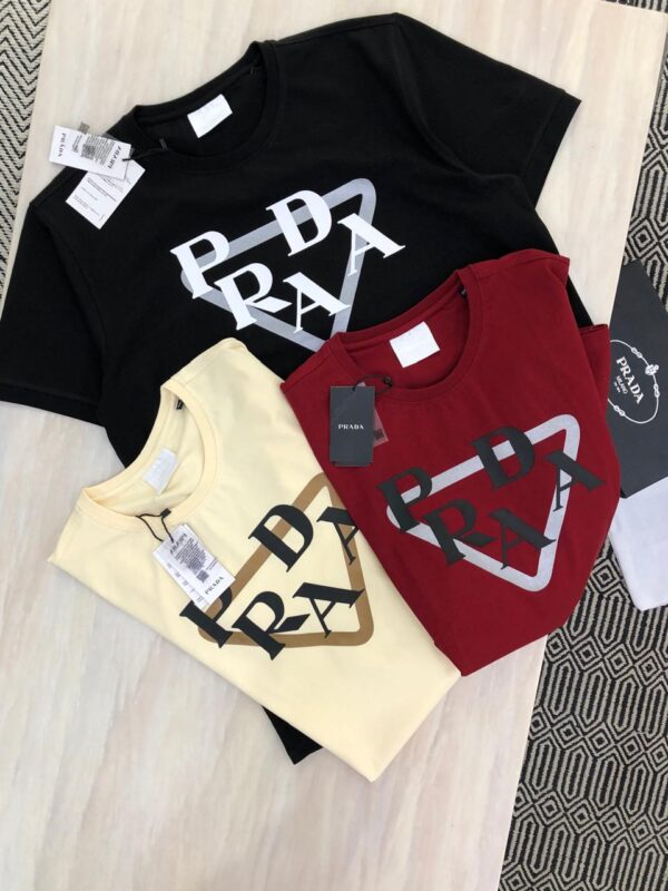 First Copy Prada Very Premium Crew Neck T-Shirt | Luxury Streetwear - Image 2