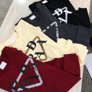 First Copy Prada Very Premium Crew Neck T-Shirt | Luxury Streetwear