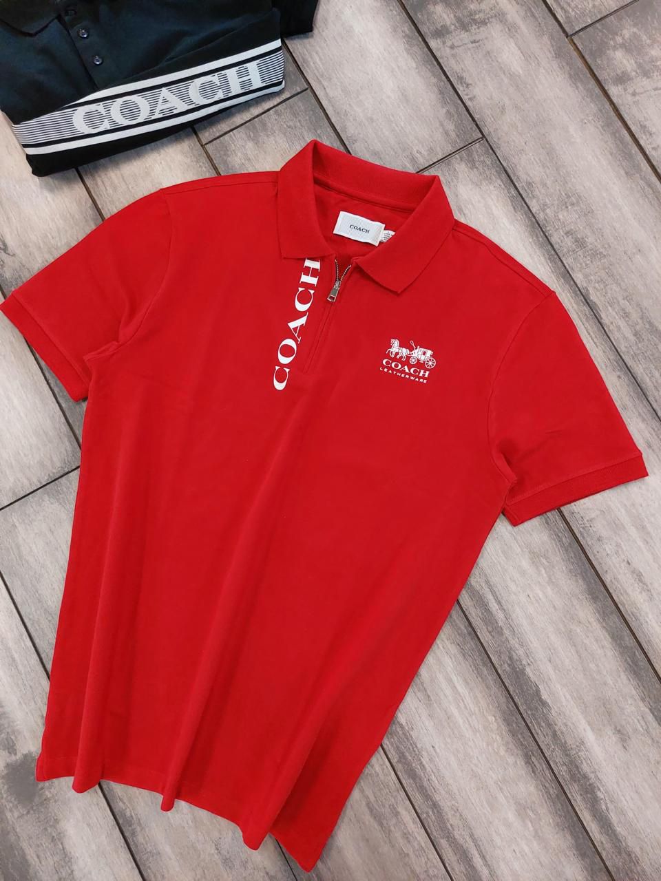 FIRST COPY COACH  IMPORTED QUALITY EXCLUSIVE POLO TEES - Image 8