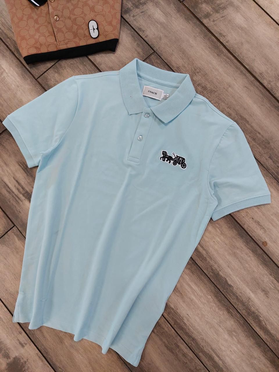 FIRST COPY COACH  IMPORTED QUALITY EXCLUSIVE POLO TEES - Image 7