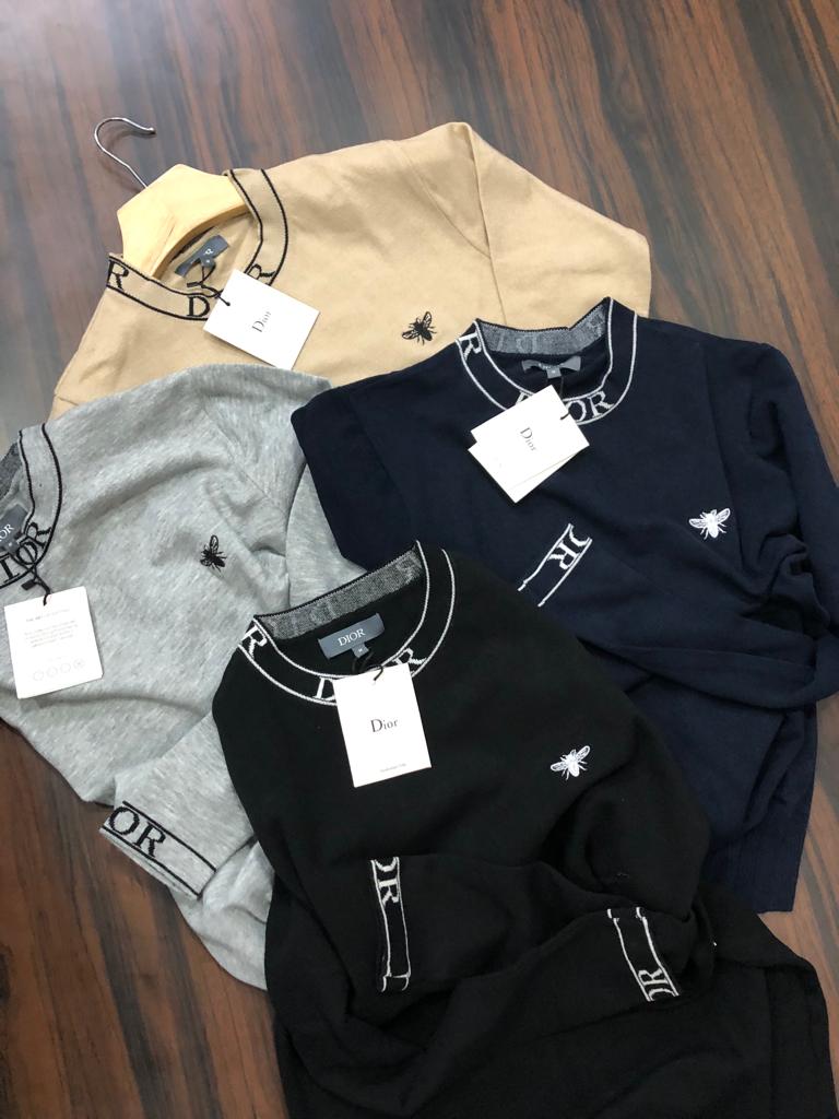 FIRST COPY DIOR IMPORTED WOOLLEN SWEATERS