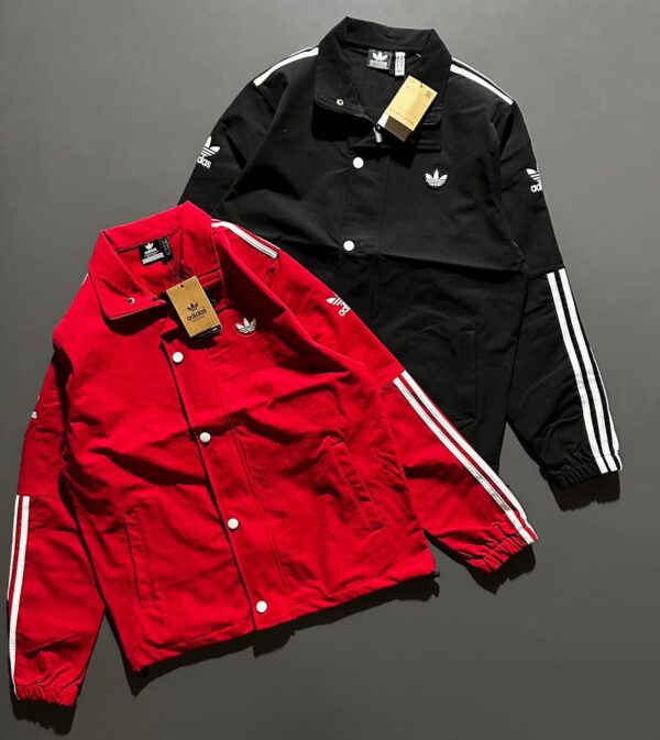 First Copy Adidas Premium Nylon Crush Terry Lycra Dobby Jacket - Image 2