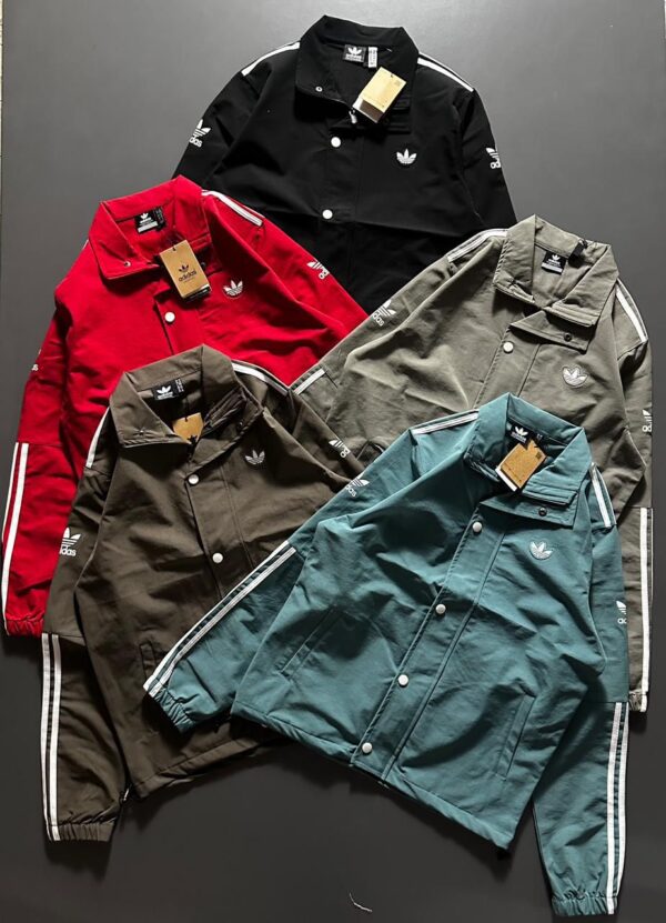 First Copy Adidas Premium Nylon Crush Terry Lycra Dobby Jacket