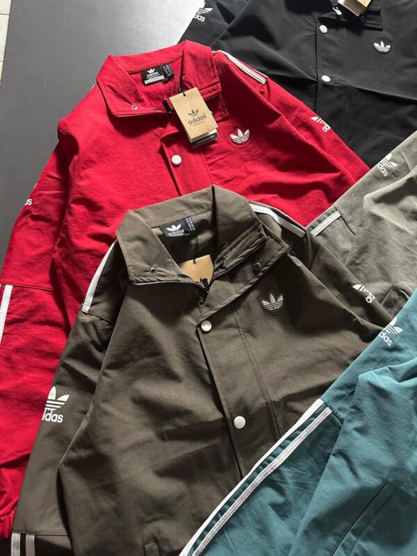 First Copy Adidas Premium Nylon Crush Terry Lycra Dobby Jacket - Image 4