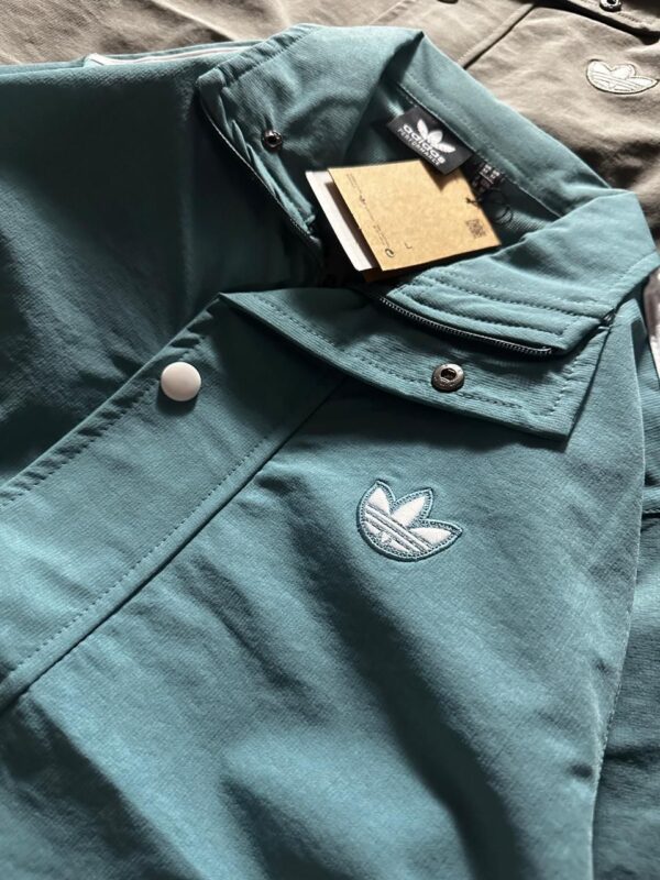 First Copy Adidas Premium Nylon Crush Terry Lycra Dobby Jacket - Image 6