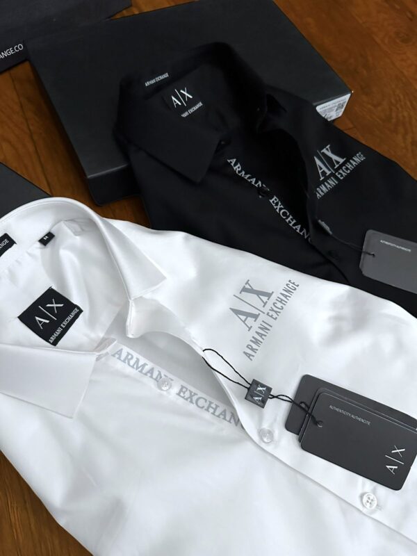 First Copy Armani Exchange Premium Cotton Shirts - Image 14