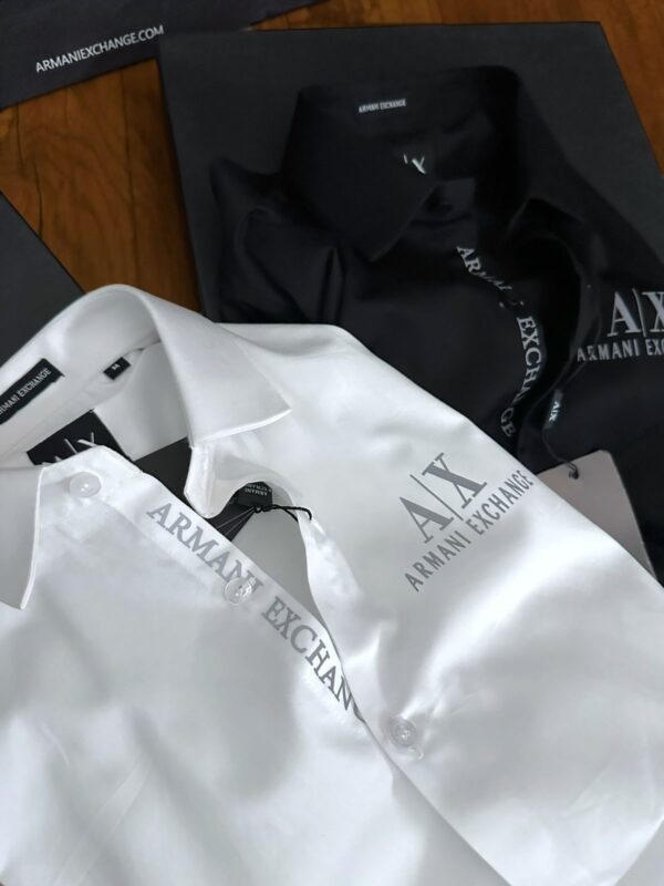 First Copy Armani Exchange Premium Cotton Shirts - Image 16