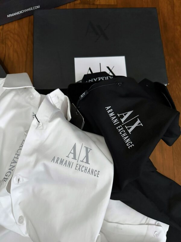 First Copy Armani Exchange Premium Cotton Shirts - Image 17