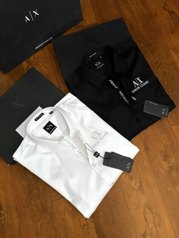 First Copy Armani Exchange Premium Cotton Shirts - Image 9