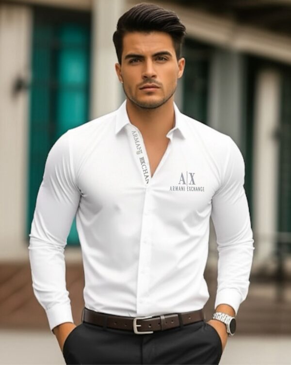 First Copy Armani Exchange Premium Cotton Shirts - Image 10