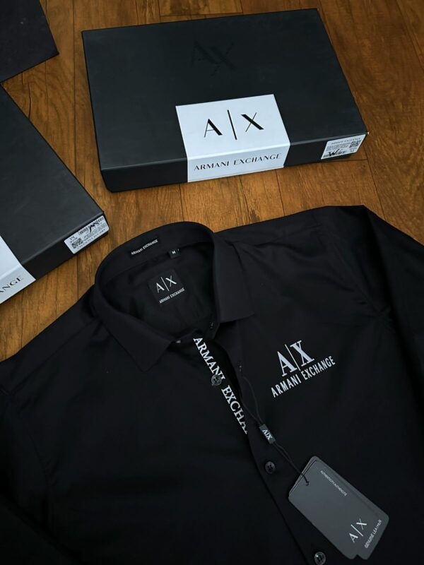First Copy Armani Exchange Premium Cotton Shirts - Image 5