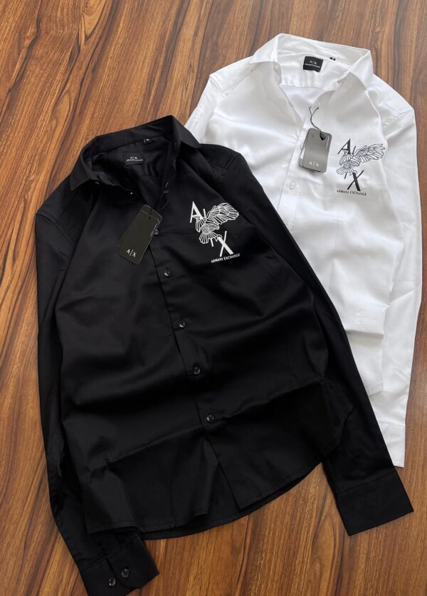 First Copy Armani Exchange Premium Cotton Shirts for Men