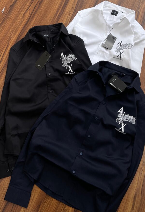 First Copy Armani Exchange Premium Cotton Shirts for Men - Image 3
