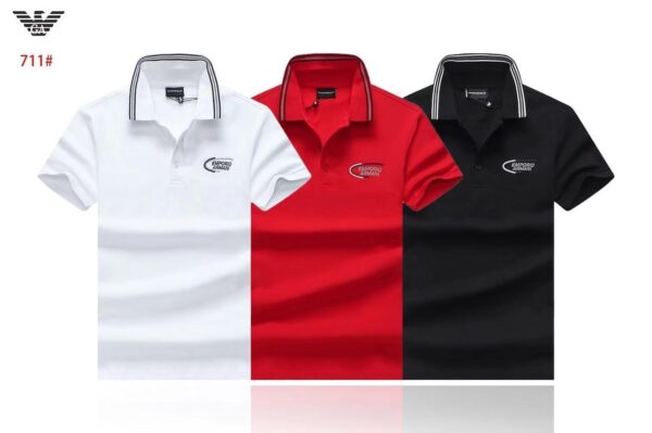 First Copy Armani Imported Lycra Polos for Men - Image 6