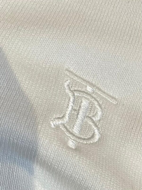 First Copy Burberry Exclusive Half Zip Knitted Sweater for Men - Image 8