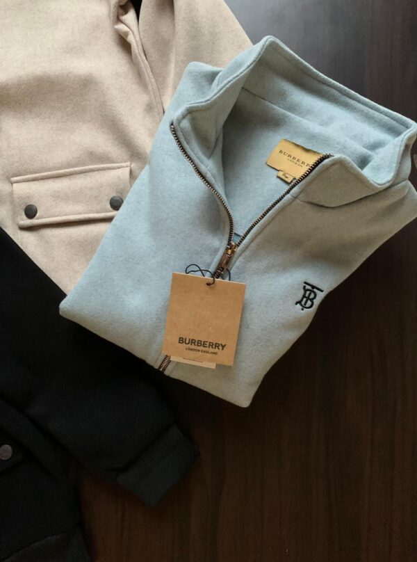 First Copy Burberry Imported Tweed Jacket for Men - Image 2