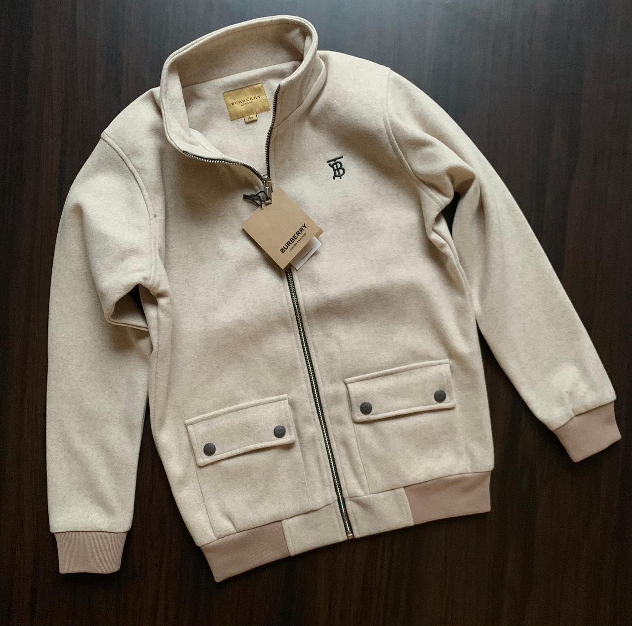 First Copy Burberry Imported Tweed Jacket for Men - Image 4