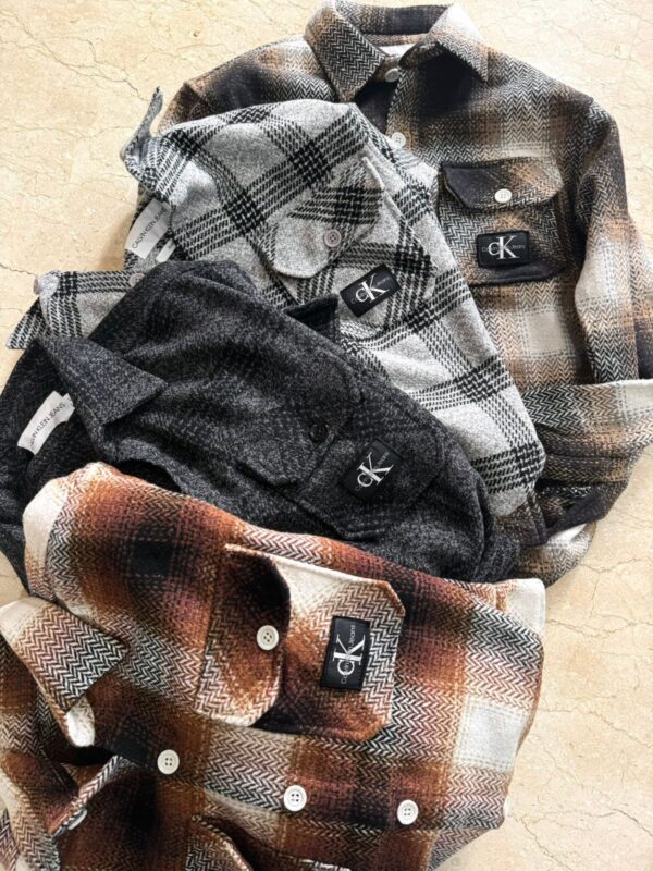 First Copy Calvin Klein Imported Heavy Shacket - Image 6