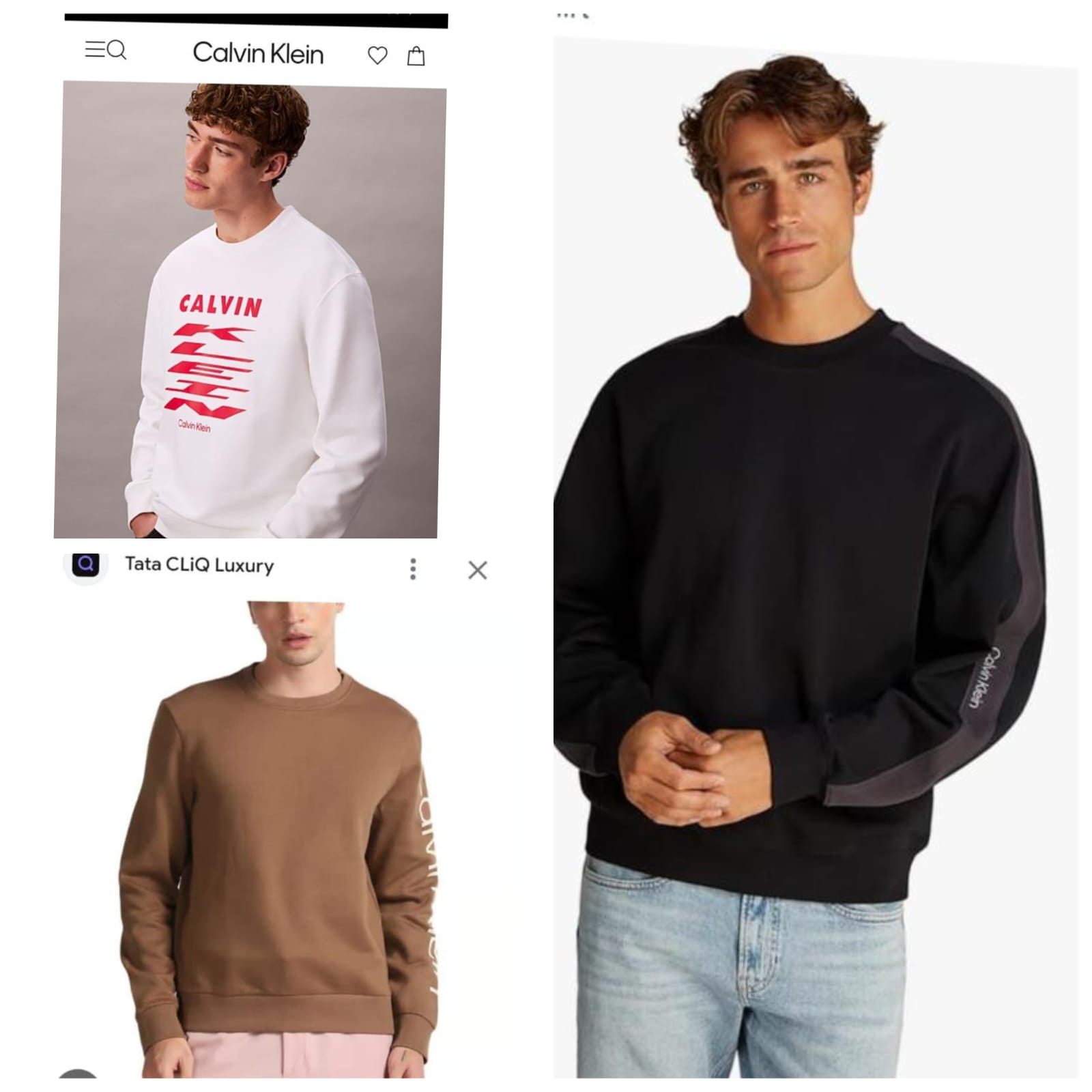 First Copy Calvin Klein Premium Quality Sweatshirt for Men - Image 6