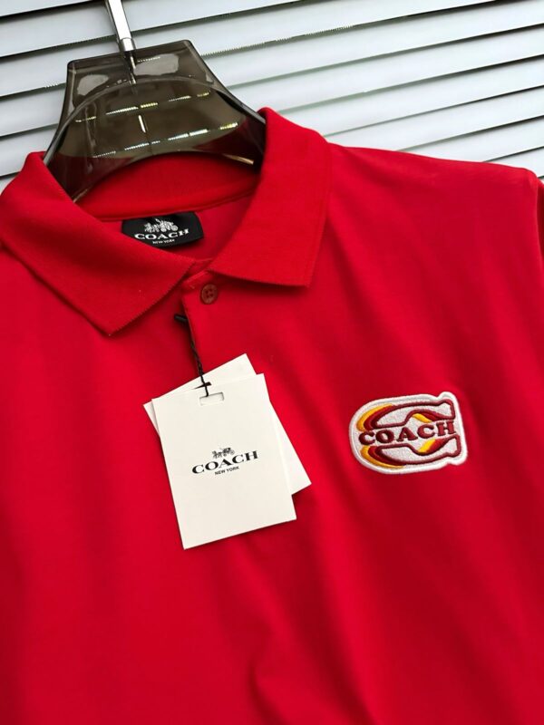 First Copy Coach Imported Quality Exclusive Polo Tees for Men - Image 5