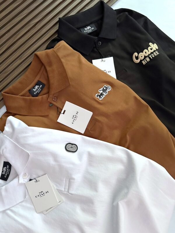 First Copy Coach Imported Quality Exclusive Polo Tees for Men - Image 17