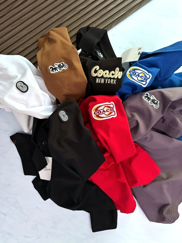 First Copy Coach Imported Quality Exclusive Polo Tees for Men - Image 14
