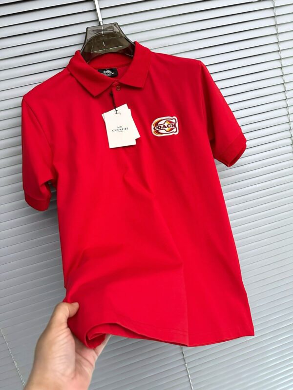 First Copy Coach Imported Quality Exclusive Polo Tees for Men - Image 4