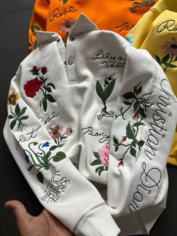 First Copy Dior Collar Sweatshirt - Image 7