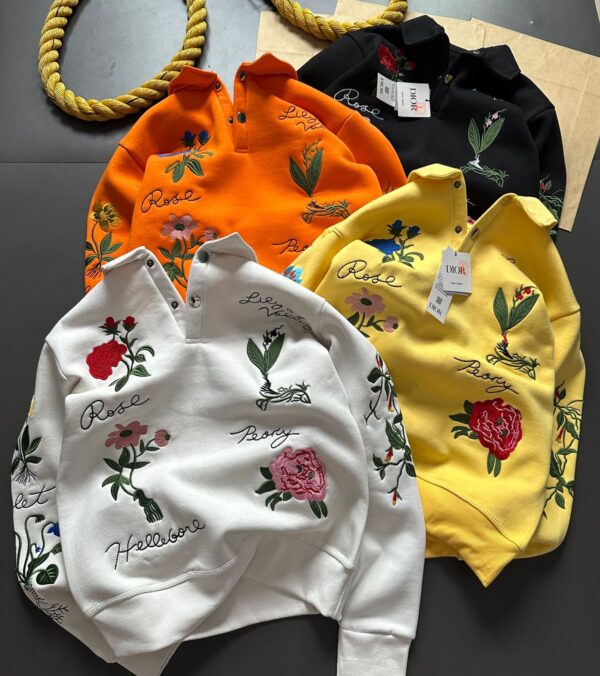 First Copy Dior Collar Sweatshirt