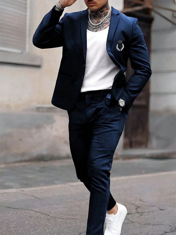 First Copy Dolce & Gabbana Exclusive Lycra Fabric Blazer for Men - Image 14