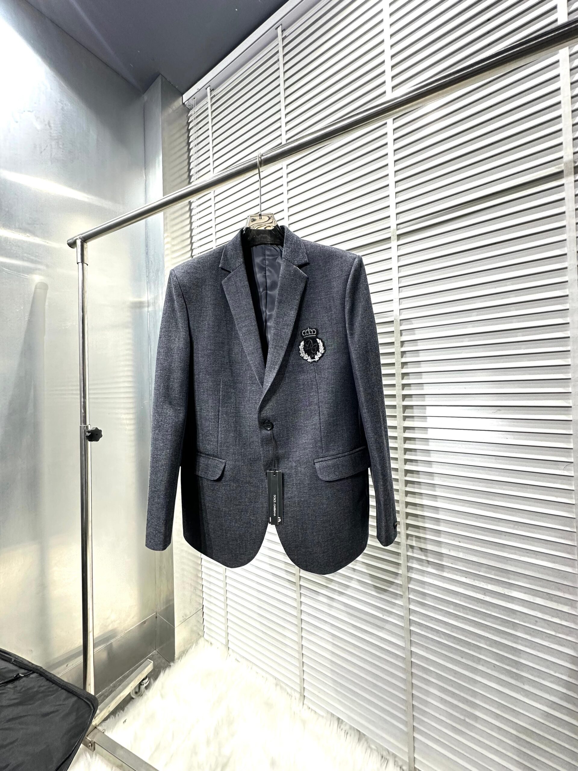 First Copy Dolce & Gabbana Exclusive Lycra Fabric Blazer for Men - Image 4