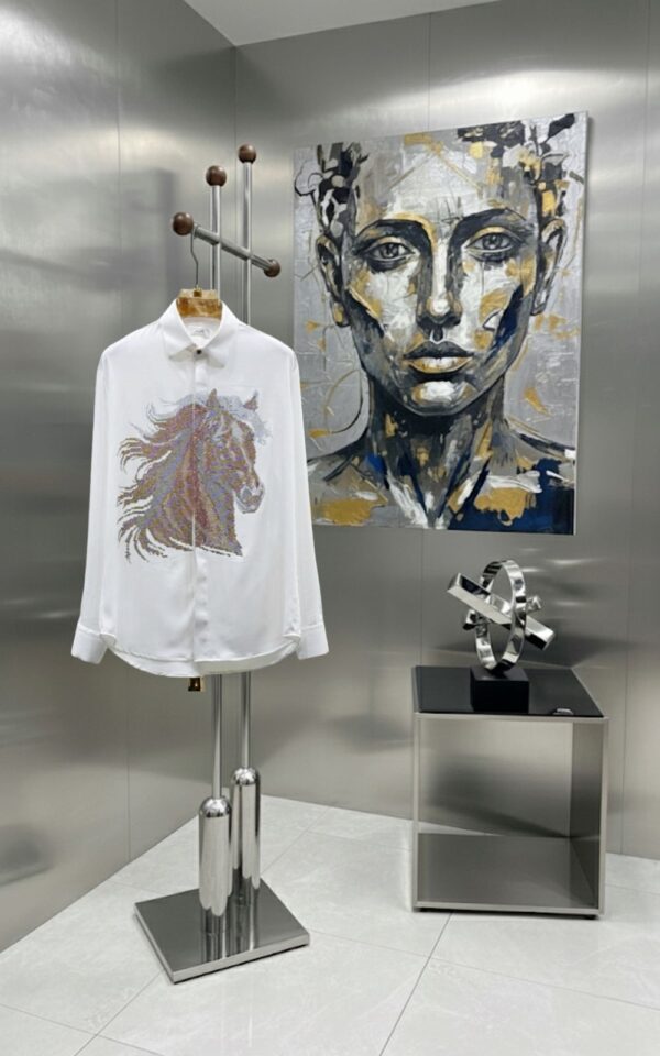 First Copy Hermes Premium Imported Original Store Shirts for Men - Image 6