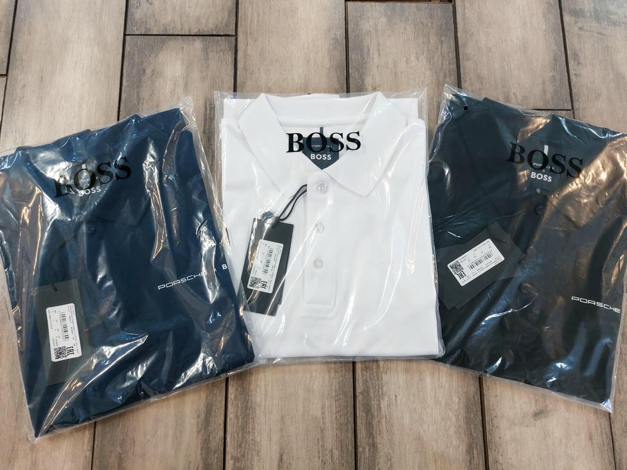 First Copy Hugo Boss Porsche Imported Quality Exclusive Polo Tees for Men - Image 10