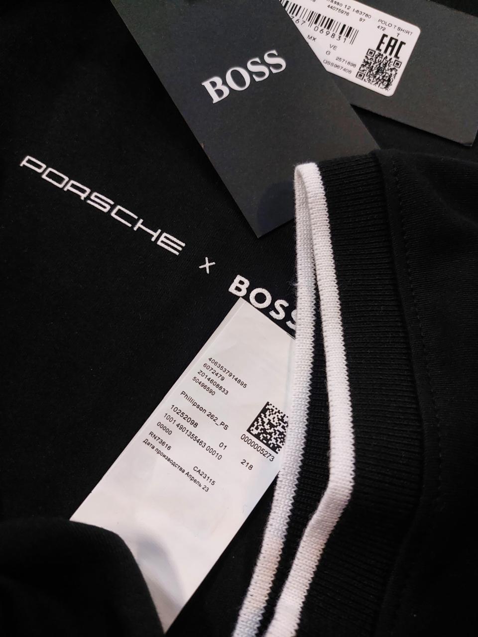 First Copy Hugo Boss Porsche Imported Quality Exclusive Polo Tees for Men - Image 9