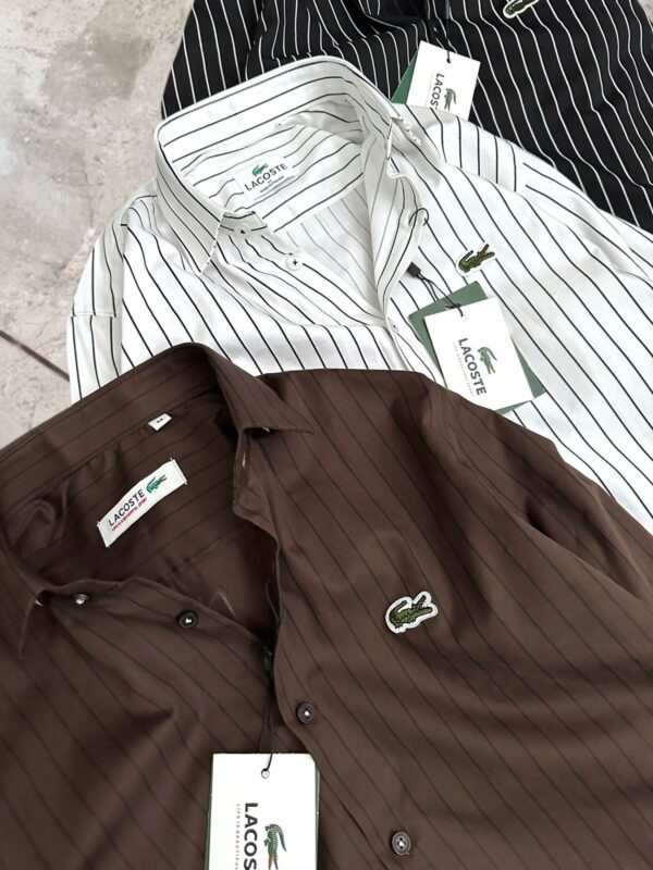 First Copy Lacoste Original Cotton Premium Shirts for Men - Image 11