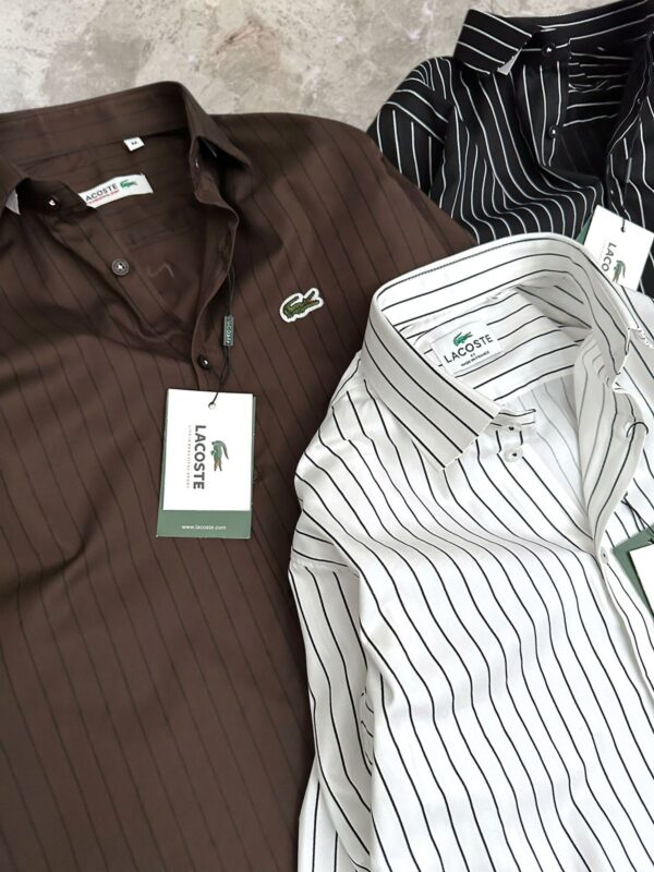 First Copy Lacoste Original Cotton Premium Shirts for Men - Image 10