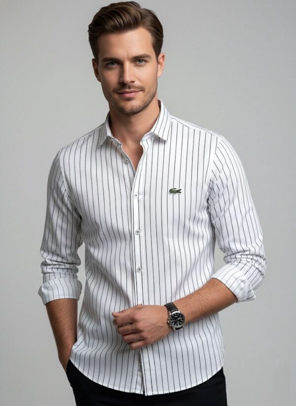 First Copy Lacoste Original Cotton Premium Shirts for Men - Image 9