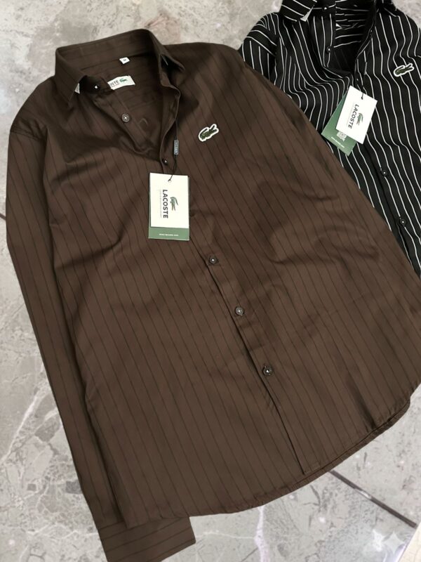First Copy Lacoste Original Cotton Premium Shirts for Men - Image 3