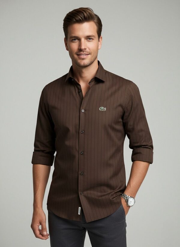 First Copy Lacoste Original Cotton Premium Shirts for Men - Image 4