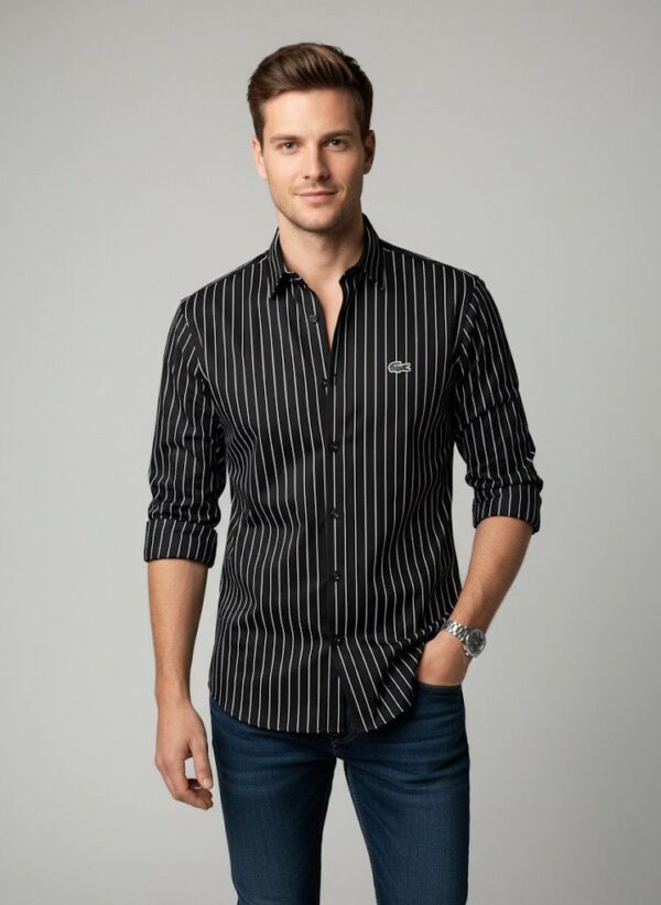 First Copy Lacoste Original Cotton Premium Shirts for Men - Image 13