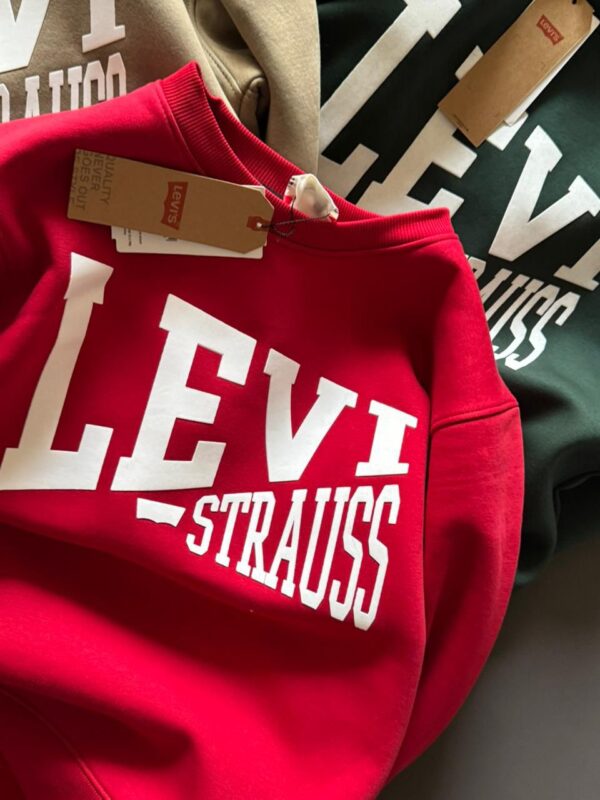 First Copy Levi’s Round Neck Sweatshirt for Men - Image 4