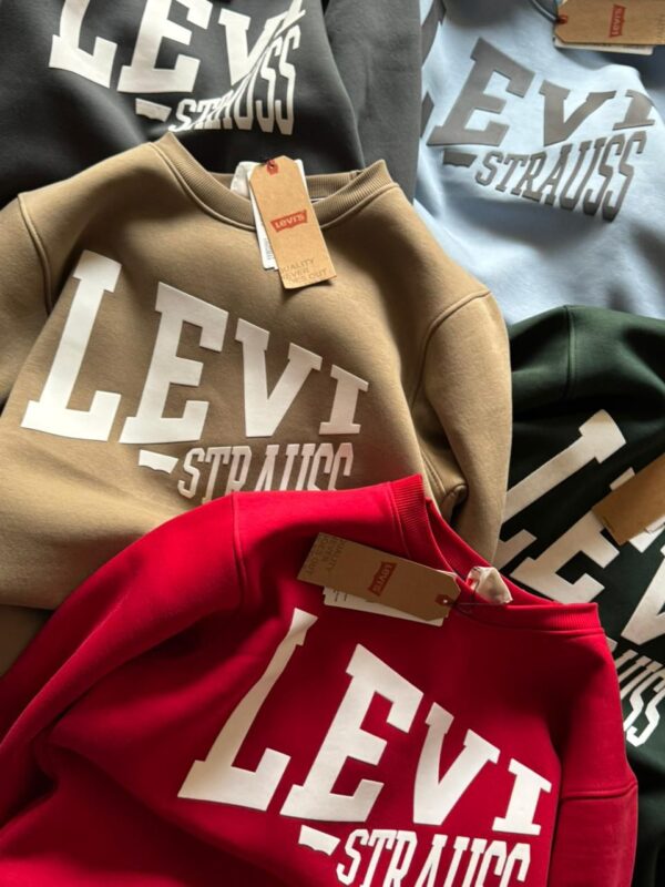 First Copy Levi’s Round Neck Sweatshirt for Men - Image 3