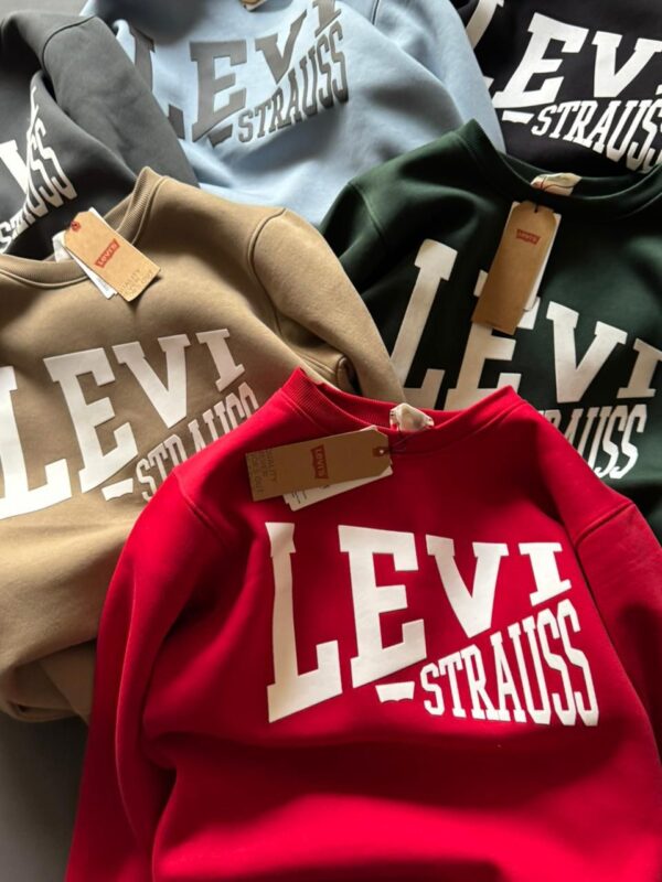 First Copy Levi’s Round Neck Sweatshirt for Men - Image 2