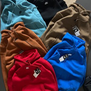 First Copy Nike Premium Quality 3-Thread Cotton Fleece Hoodie for Men