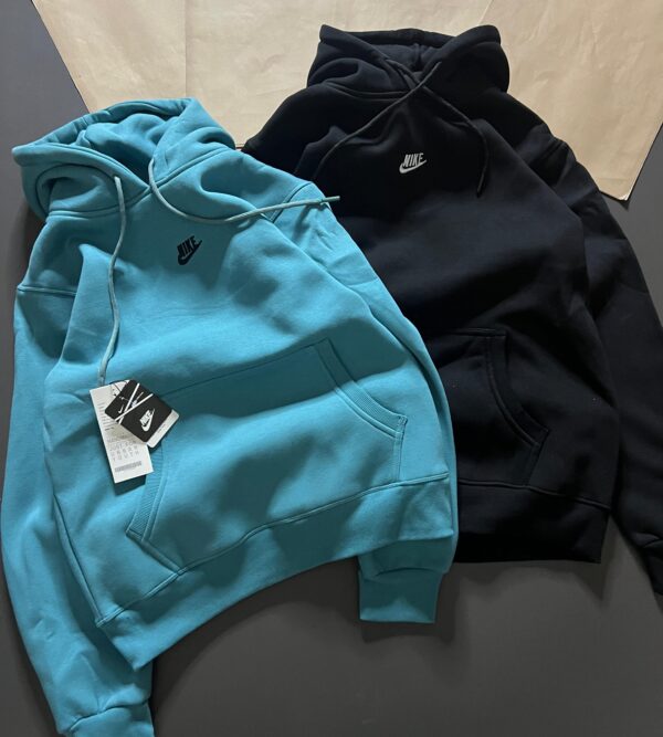 First Copy Nike Premium Quality 3-Thread Cotton Fleece Hoodie for Men - Image 2