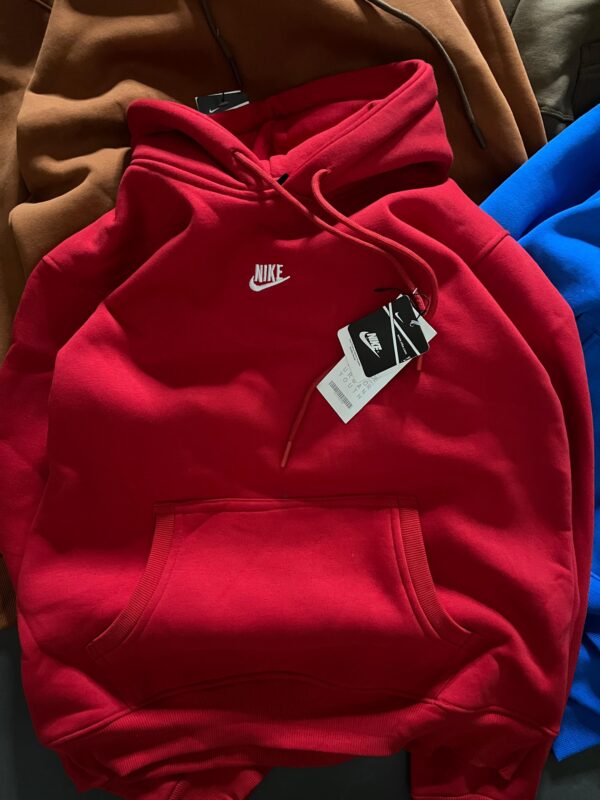 First Copy Nike Premium Quality 3-Thread Cotton Fleece Hoodie for Men - Image 3