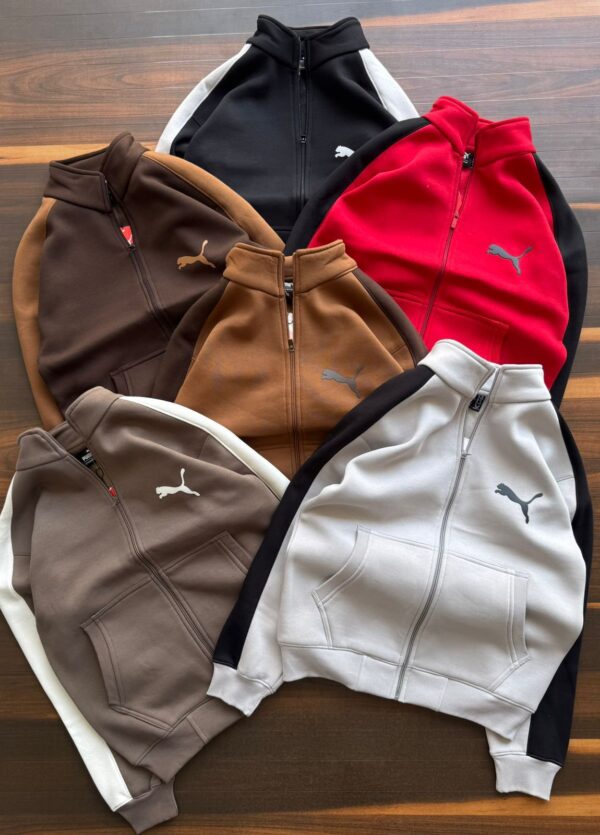 First Copy Puma 3-Thread Cotton Fleece Sweatshirt